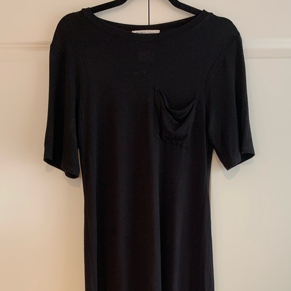 BCBGeneration Black Jersey Knit Dress - Picture 2 of 3